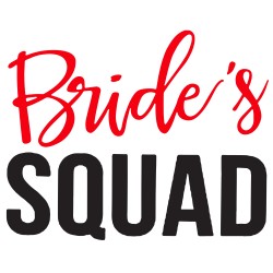 Bride's Squad leánybúcsú póló