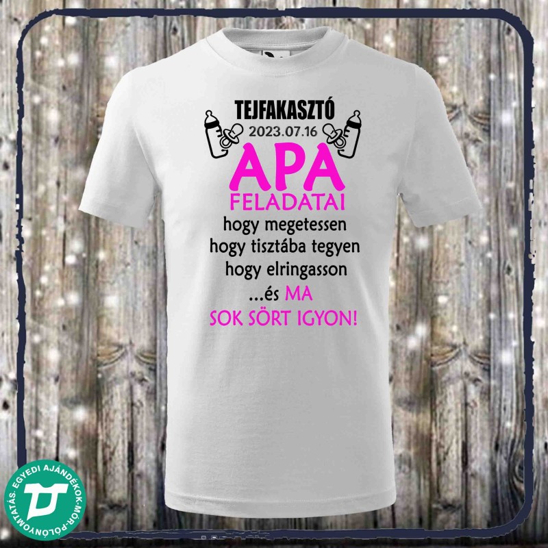 Tejfakasztó póló