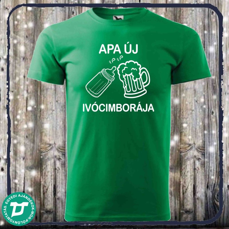 Apa új ivócimborája