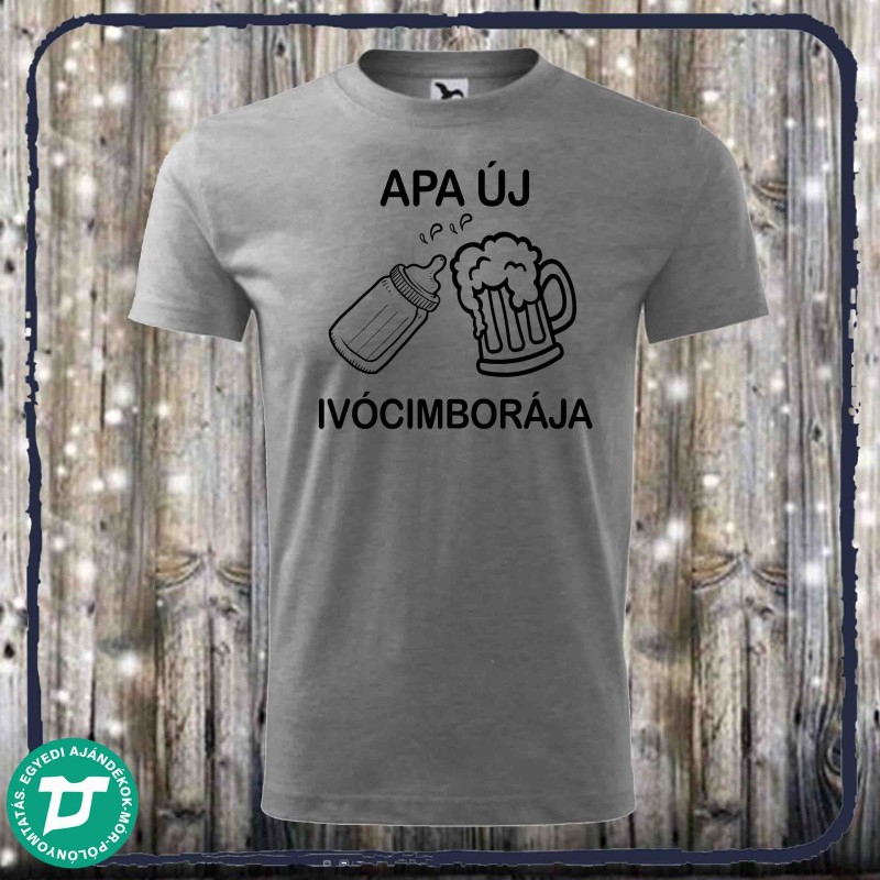 Apa új ivócimborája