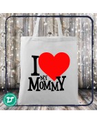 I love Mommy vászontáska