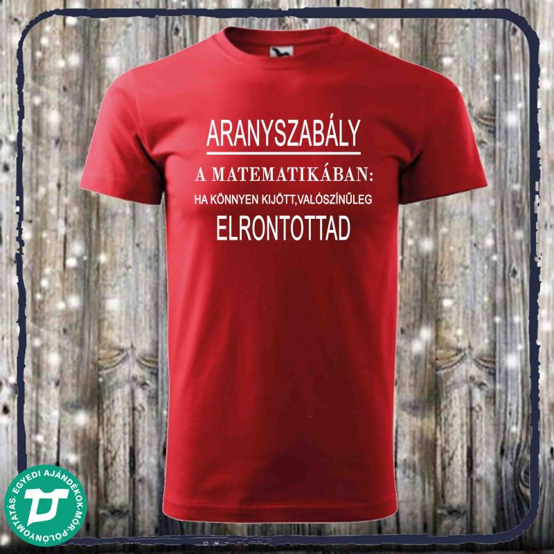 Aranyszabály a matematikában