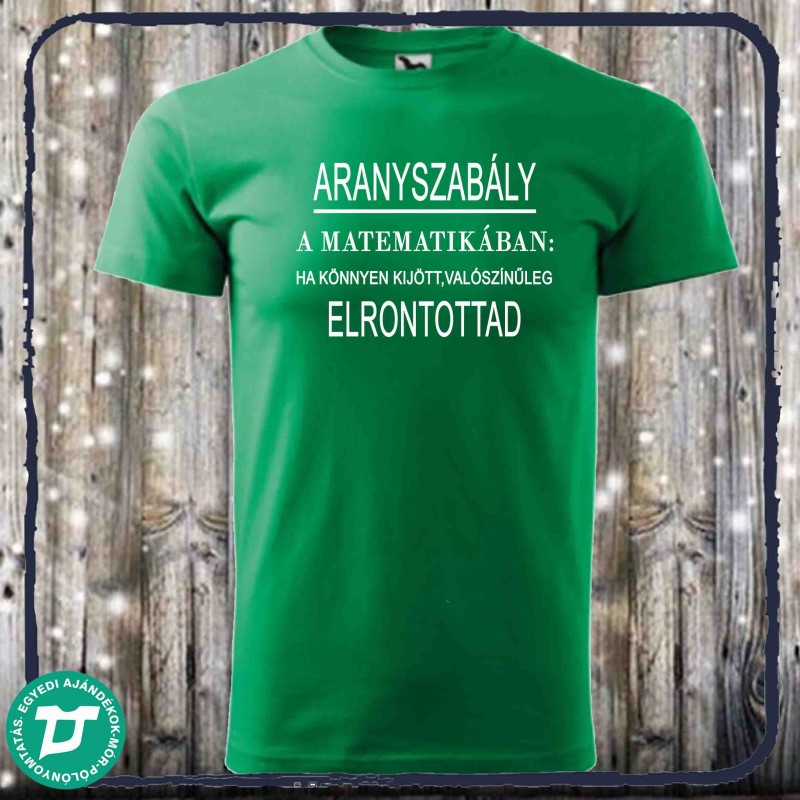 Aranyszabály a matematikában