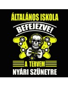 Általános Iskola befejezve tervem a nyári szünetre