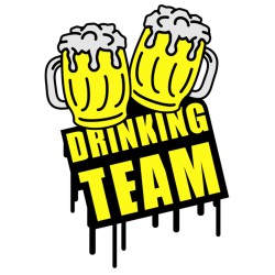 Drinkin team póló