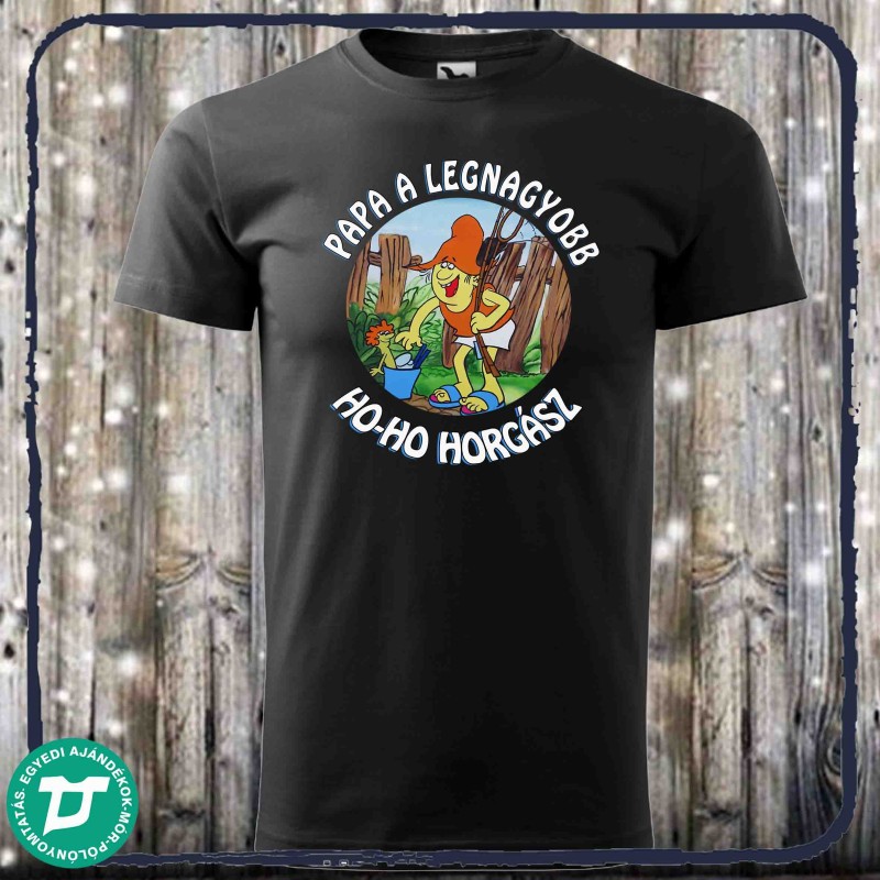 A nagy ho-ho horgász póló