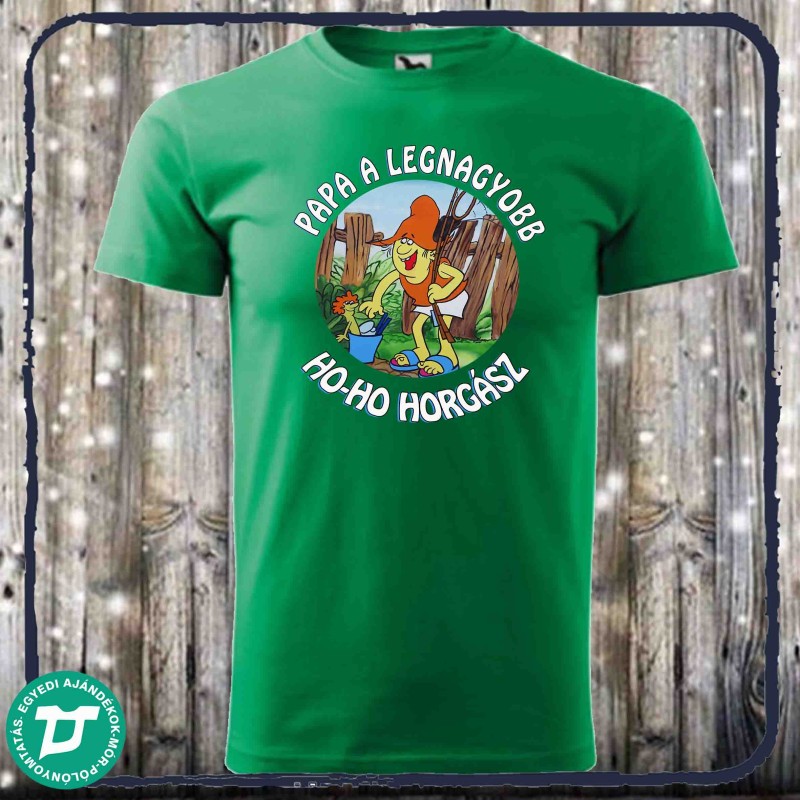 A nagy ho-ho horgász póló