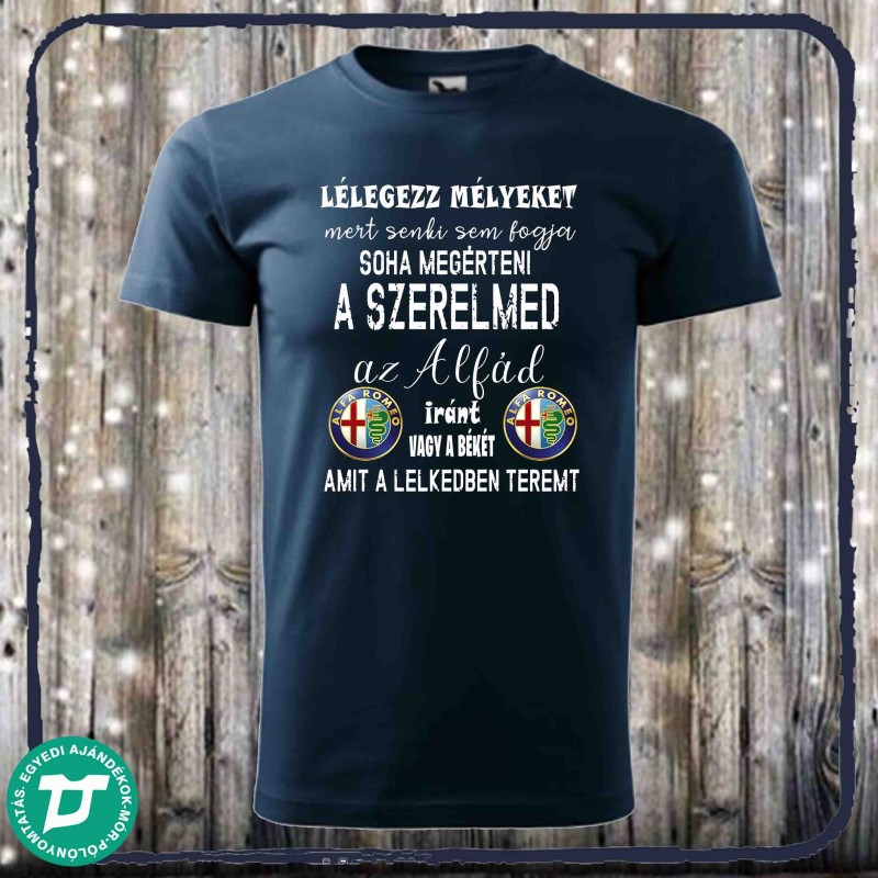 Lélegezz mélyeket Alfás póló