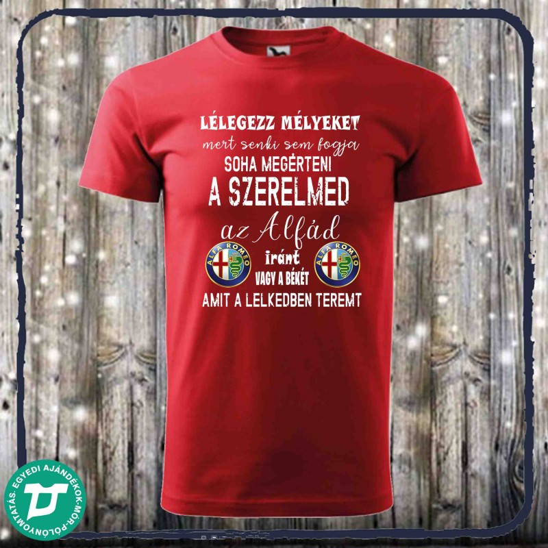 Lélegezz mélyeket Alfás póló