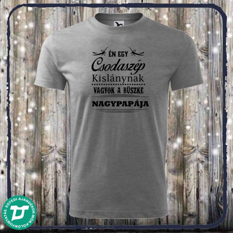Én egy csodaszép kislánynak vagyok a nagypapája