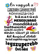 Én vagyok a mindig mosolygós óvó néni