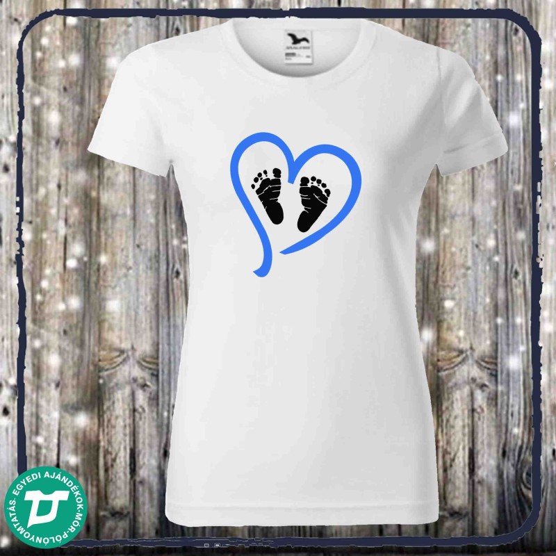 kismama póló Baba tappancs