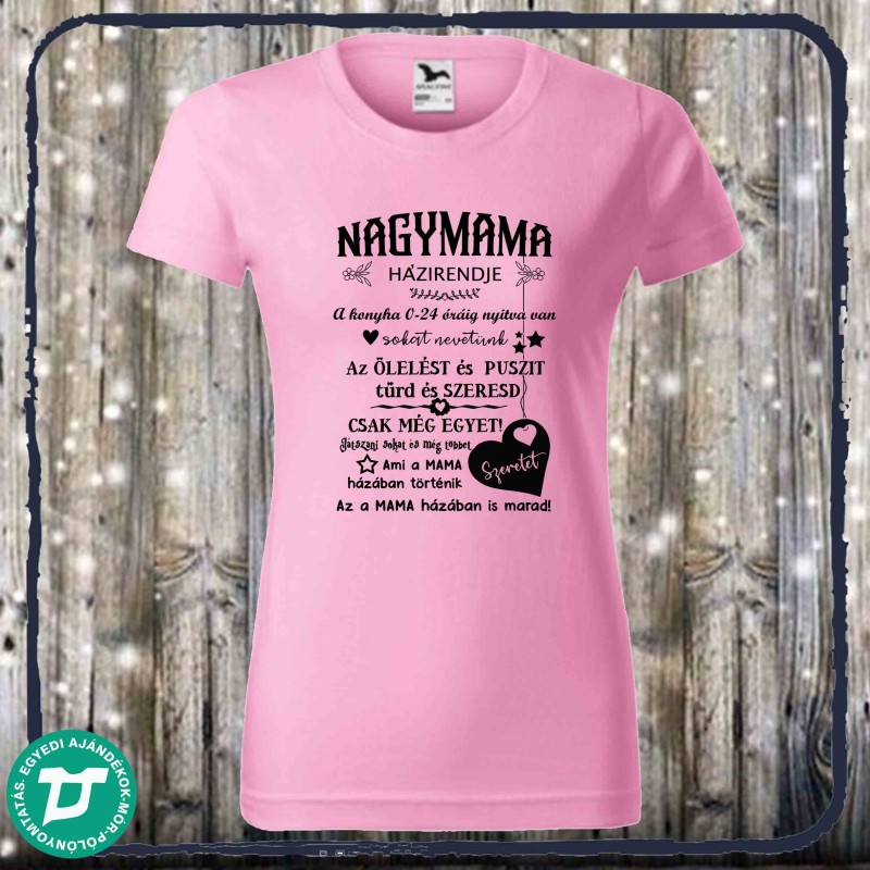 Nagymama házirend