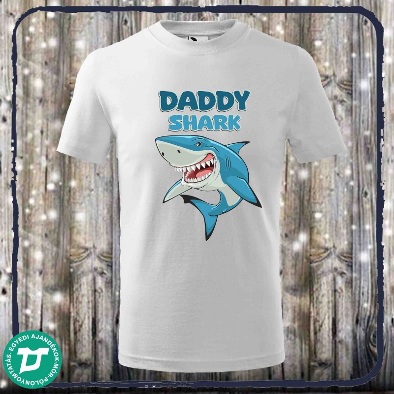 Daddy Shark póló