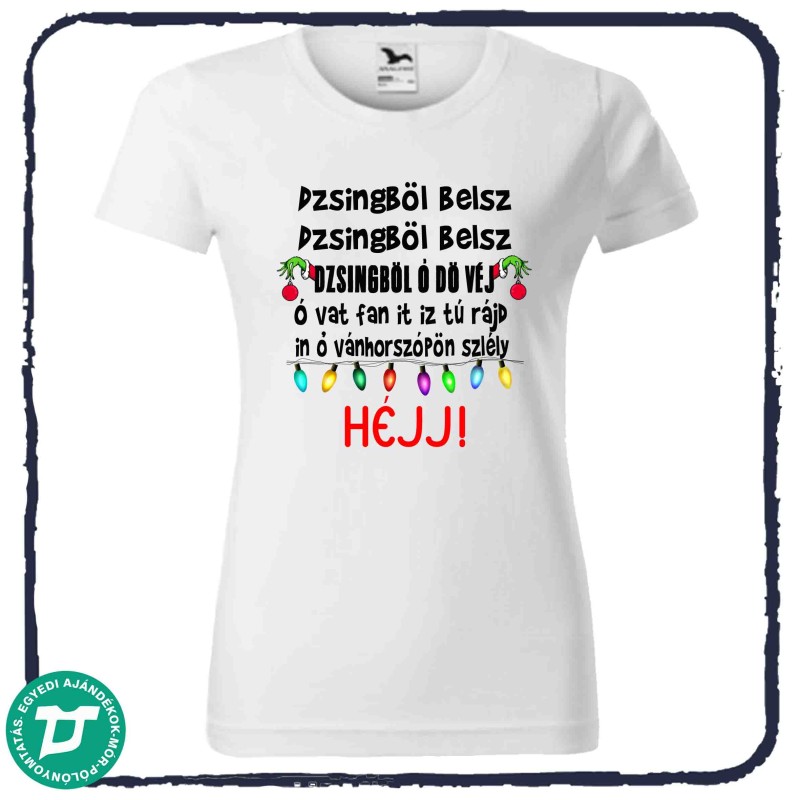 Dzsingböl belsz póló
