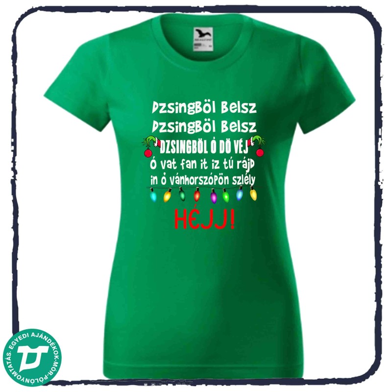 Dzsingböl belsz póló