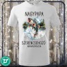 Nagypapa szerencsehozó horgászpólója