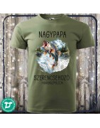 Nagypapa szerencsehozó horgászpólója