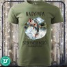 Nagypapa szerencsehozó horgászpólója