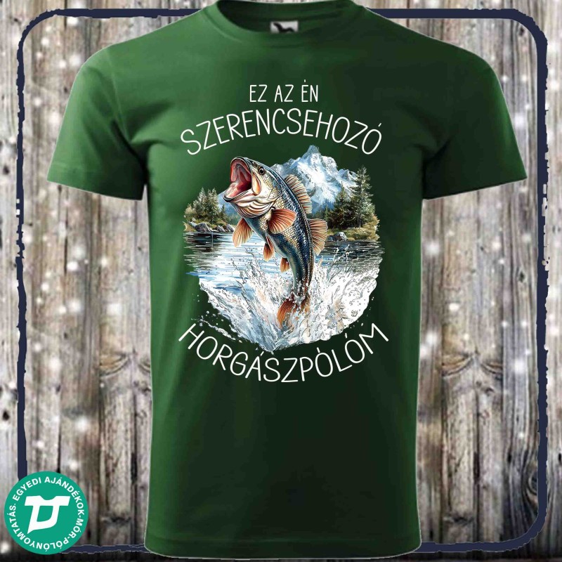 Szerencsehozó horgászpóló