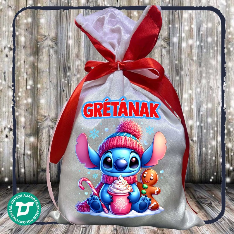 copy of Rénszarvas mikulás zsák névvel