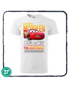 Mc Mqueen verdás póló