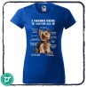 Yorkshire terrier anatómiája póló
