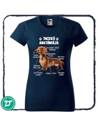 Tacskó anatómiája póló