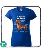 Tacskó anatómiája póló