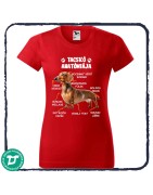 Tacskó anatómiája póló