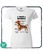 Tacskó anatómiája póló