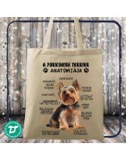 Yorkshire Terrier pamut táska