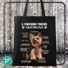 Yorkshire Terrier vászontáska