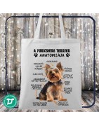 Yorkshire Terrier vászontáska