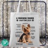 Yorkshire Terrier vászontáska