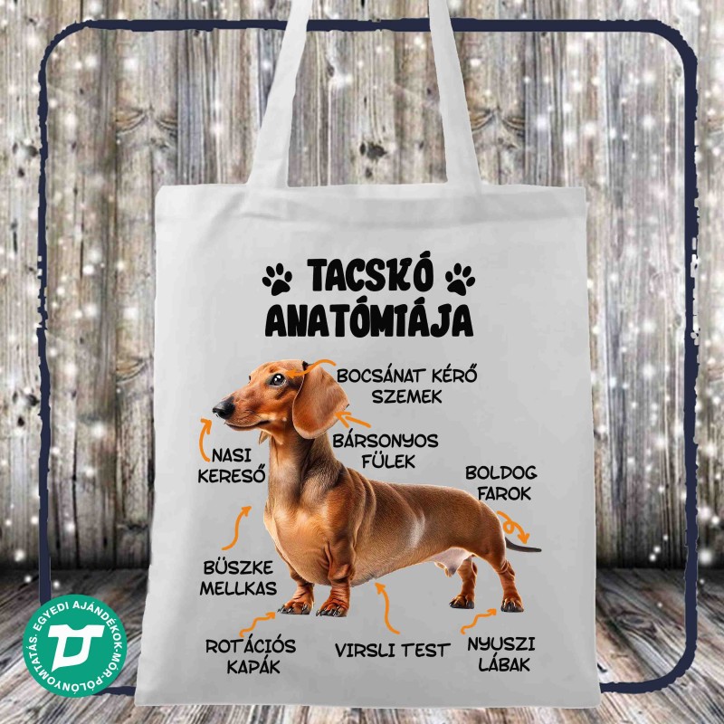 Tacskós vászontáska