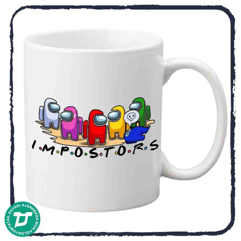 Amung Us impostor bögre