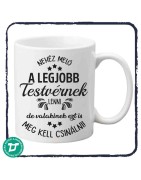 Nehéz meló legjobb testvérnek lenni bögre