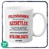 Feleségemnek  bögre