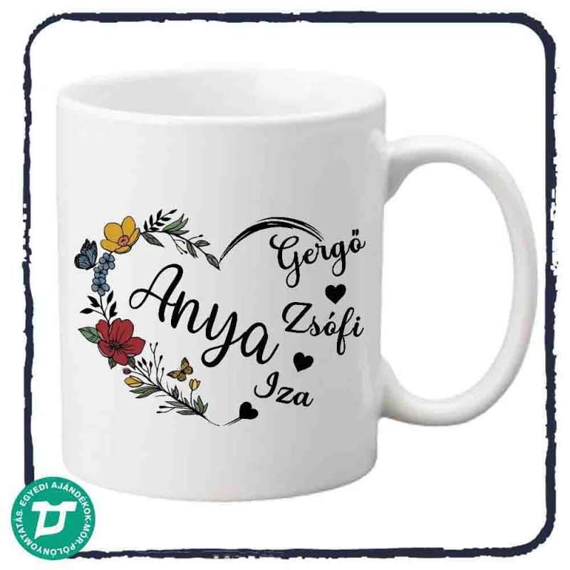 Anya az aki megvéd bögre