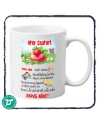 Névre szóló bögre dadusnak / Eper csoport