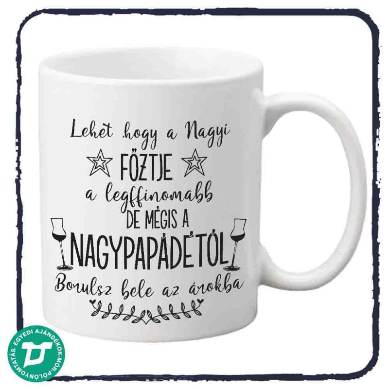 Az élet 40 után indul bögre