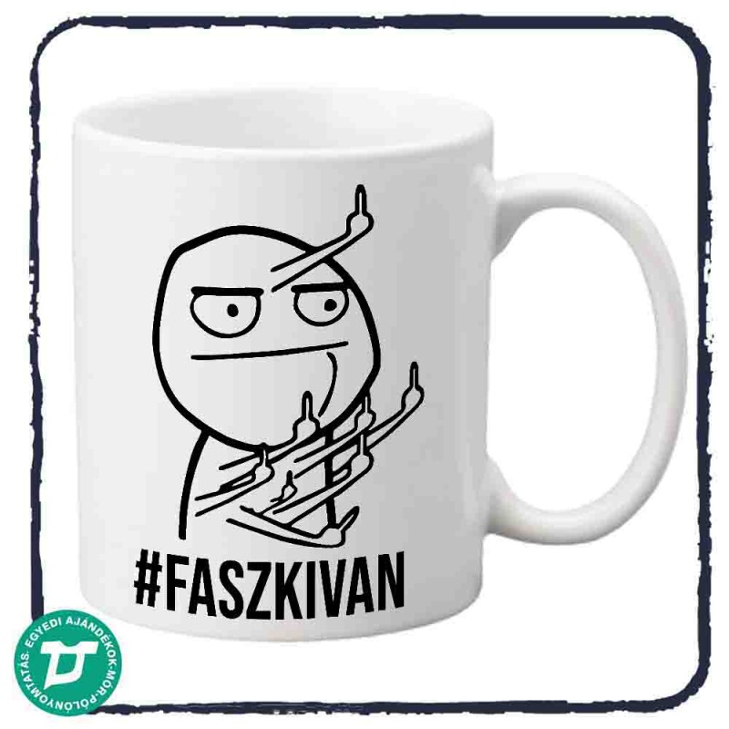 Faszkivan bögre