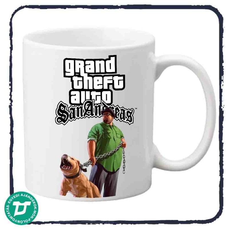 GTA- San Andreas bögre