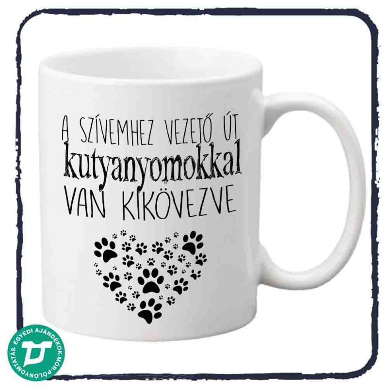 Szívemhez vezető út bögre