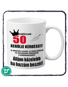 Elmúltam 50 éves  bögre