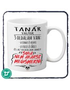 Tanár vagyok bögre