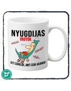 Nyugdíjas vagyok bögre