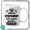 Tűzoltónak  bögre
