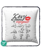 Köszi az összes orgazmust párna